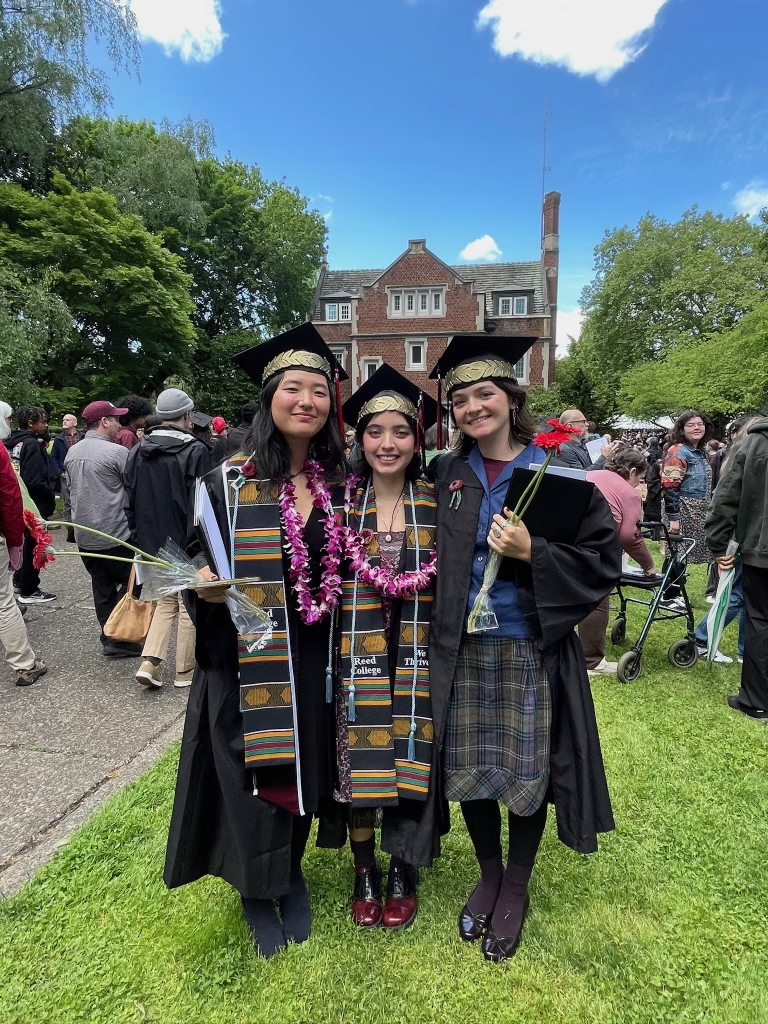 annie, katie, ava graduation